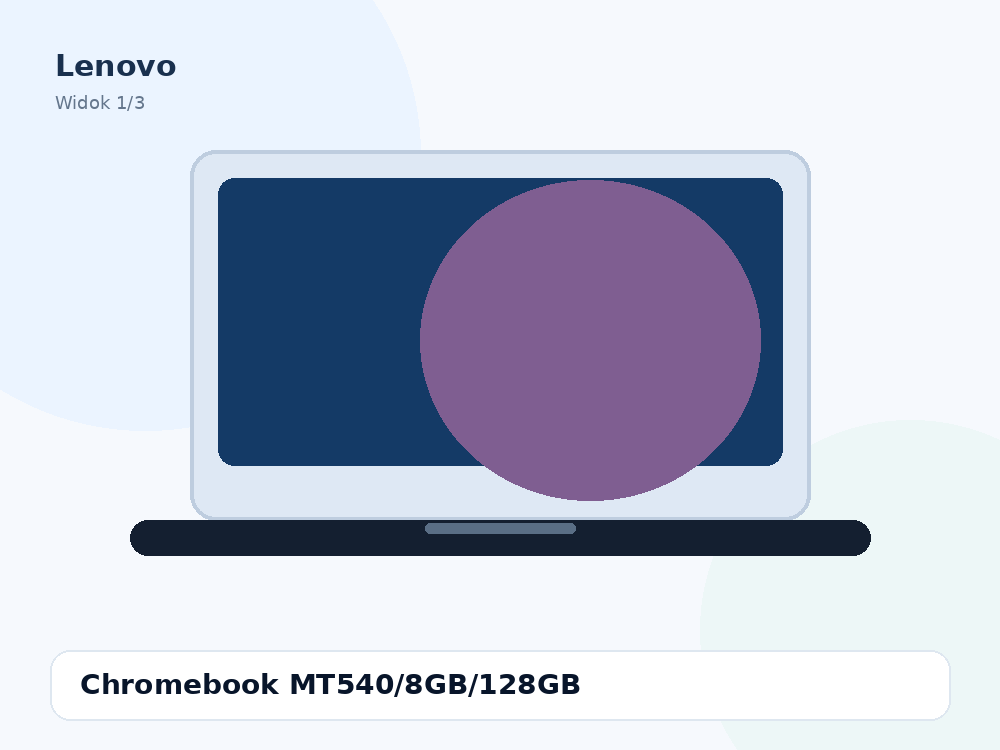 Lenovo Chromebook MT540/8GB/128GB