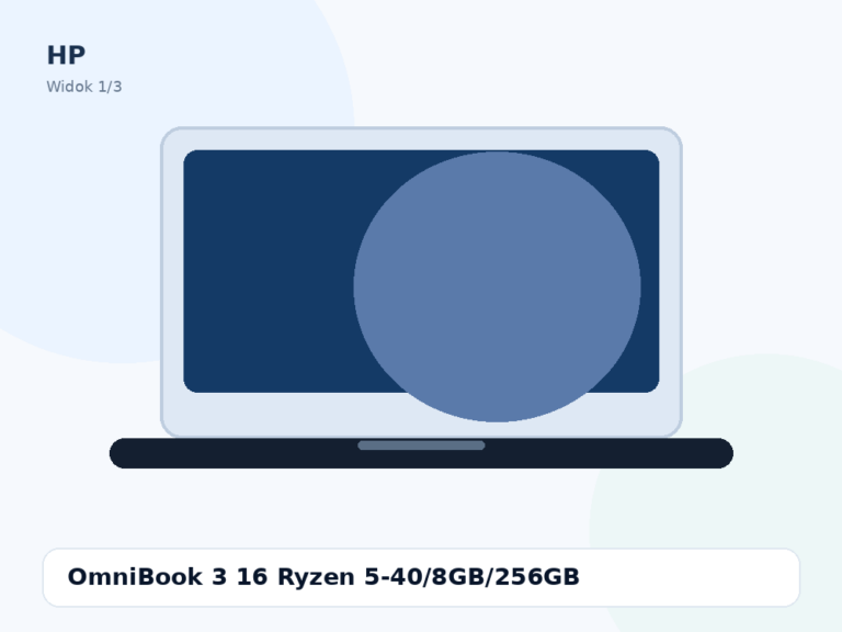 HP OmniBook 3 16 Ryzen 5-40/8GB/256GB