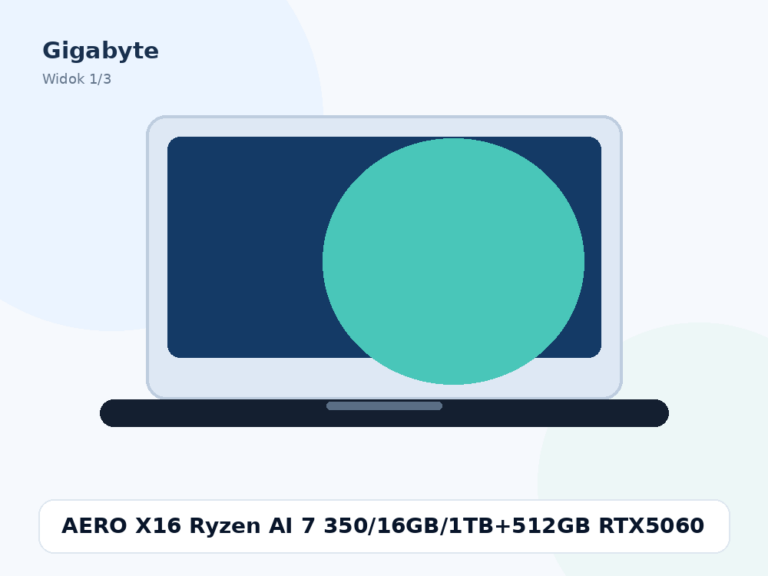 Gigabyte AERO X16 Ryzen AI 7 350/16GB/1TB+512GB RTX5060
