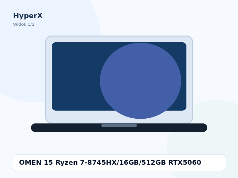 HyperX OMEN 15 Ryzen 7-8745HX/16GB/512GB RTX5060